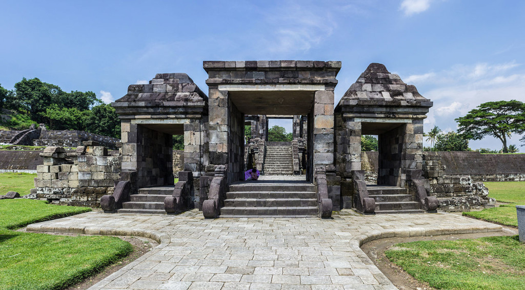 Kraton Ratu Boko's Front Gate - courtesy of Wikimedia